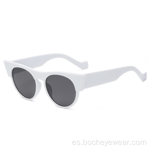 Gafas de sol redondas de ojo de gato de moda europea y americana Gafas de sol de calle rojas WindNet para mujer Gafas de sol de moda para hombres s21184